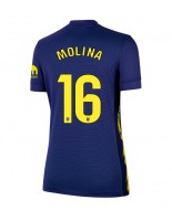 Atletico Madrid Nahuel Molina #16 Bortedrakt Dame 2025-26 Korte ermer